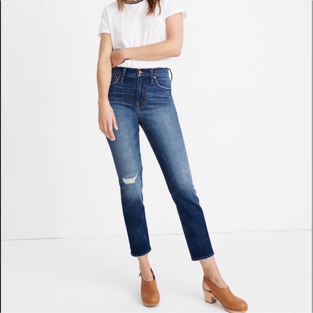 Madewell The perfect vintage crop Jeans size 26